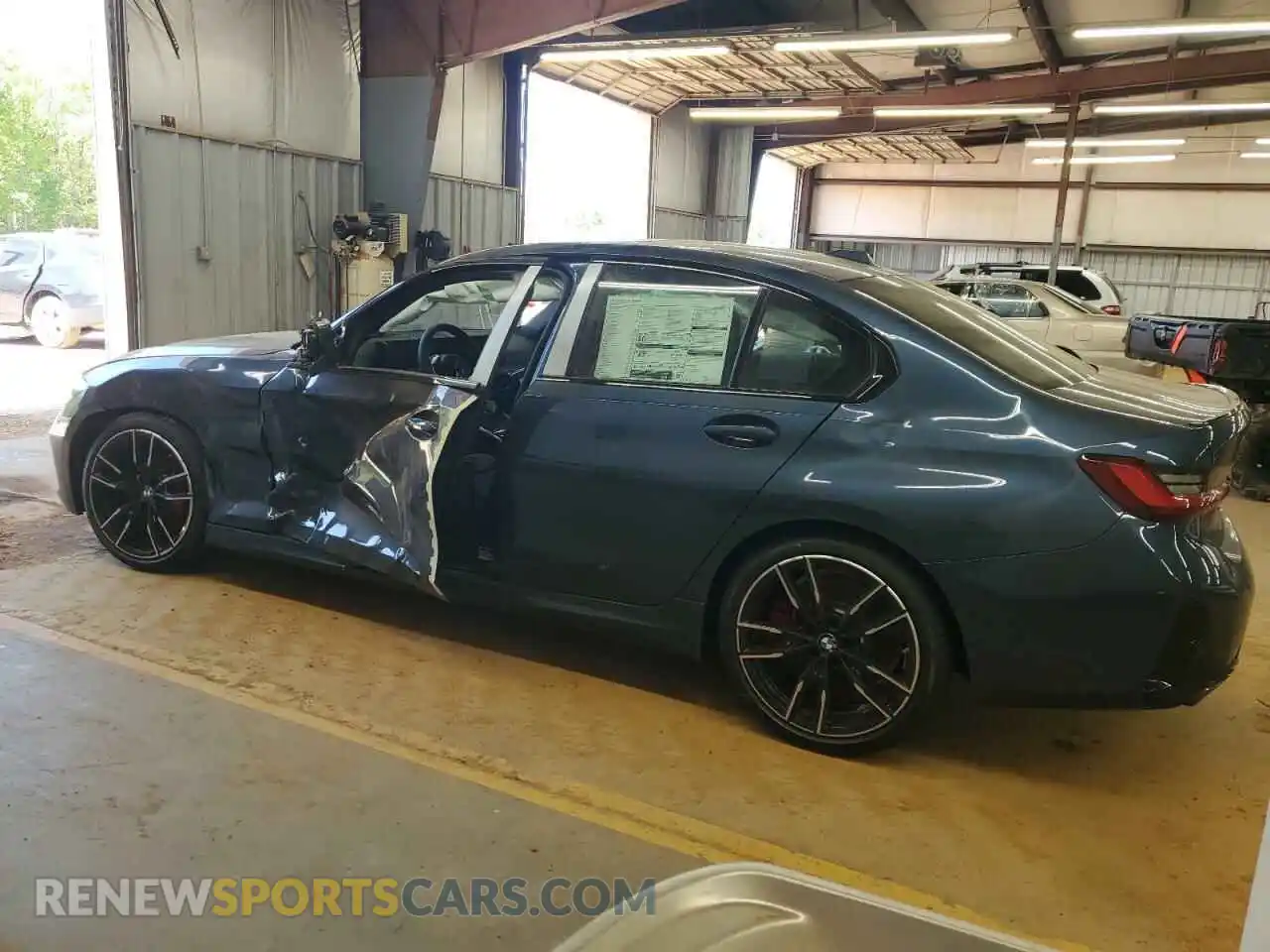 2 fotografías del automóvil dañado 3MW59FT0XS8F18312 BMW M3 2025