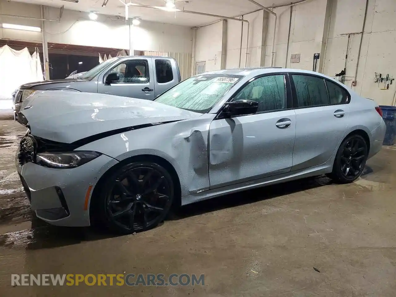 1 Photograph of a damaged car 3MW59FT0XS8F58650 BMW M3 2025