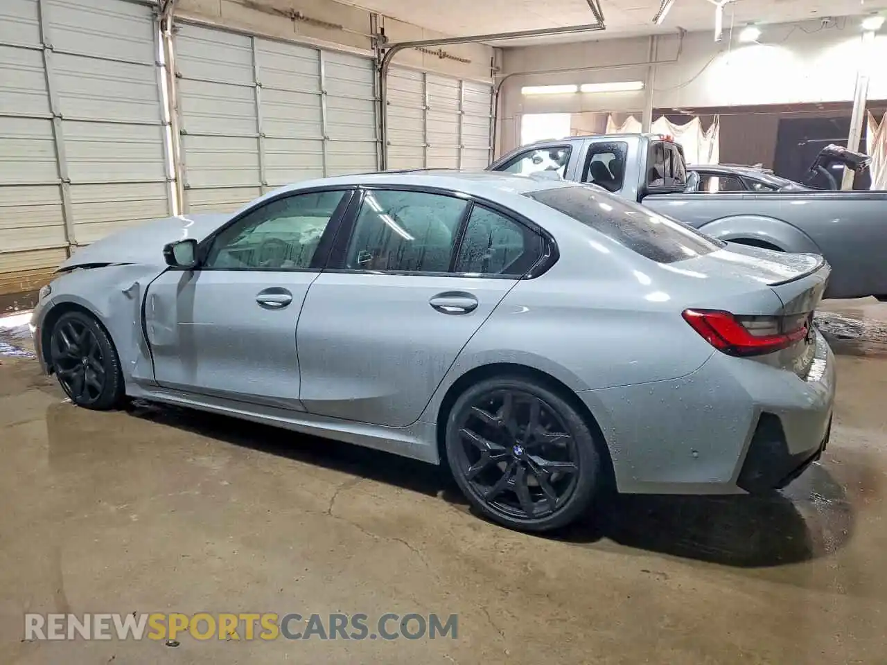 2 Photograph of a damaged car 3MW59FT0XS8F58650 BMW M3 2025