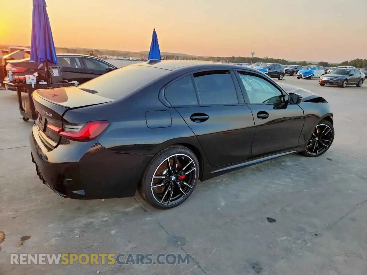 3 Photograph of a damaged car 3MW69FT02S8F20270 BMW M3 2025