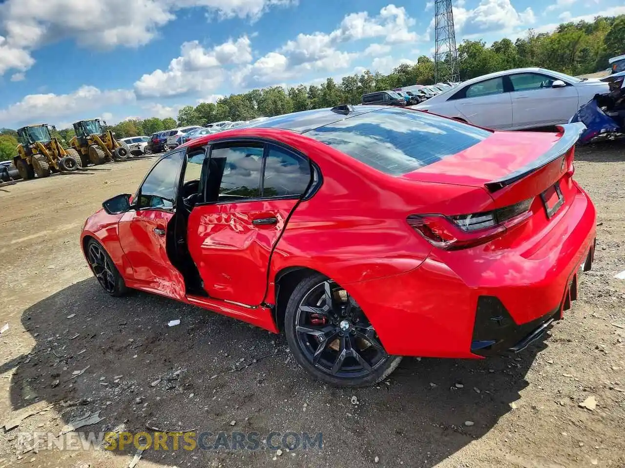 2 Фотография поврежденного автомобиля 3MW69FT03S8F24649 BMW M3 2025