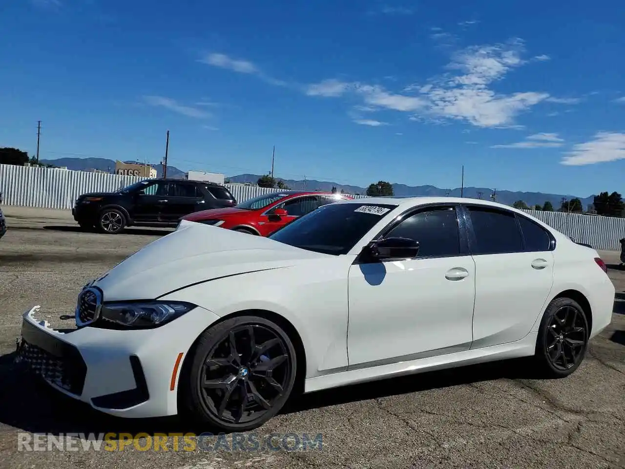 1 Photograph of a damaged car 3MW69FT03S8F66965 BMW M3 2025