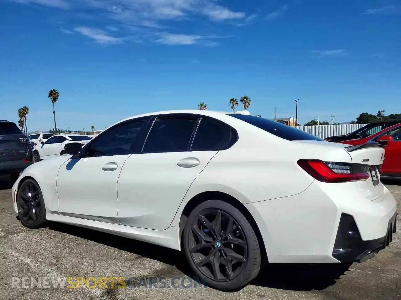 2 Photograph of a damaged car 3MW69FT03S8F66965 BMW M3 2025