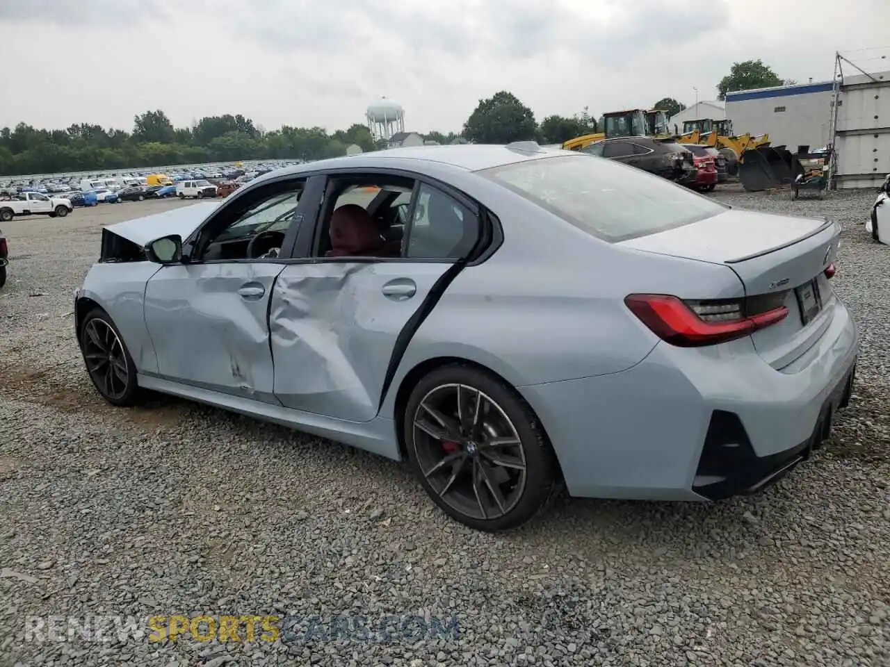 2 Photograph of a damaged car 3MW69FT04S8F01672 BMW M3 2025