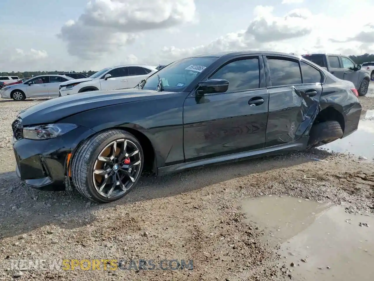1 Photograph of a damaged car 3MW69FT07S8F25643 BMW M3 2025