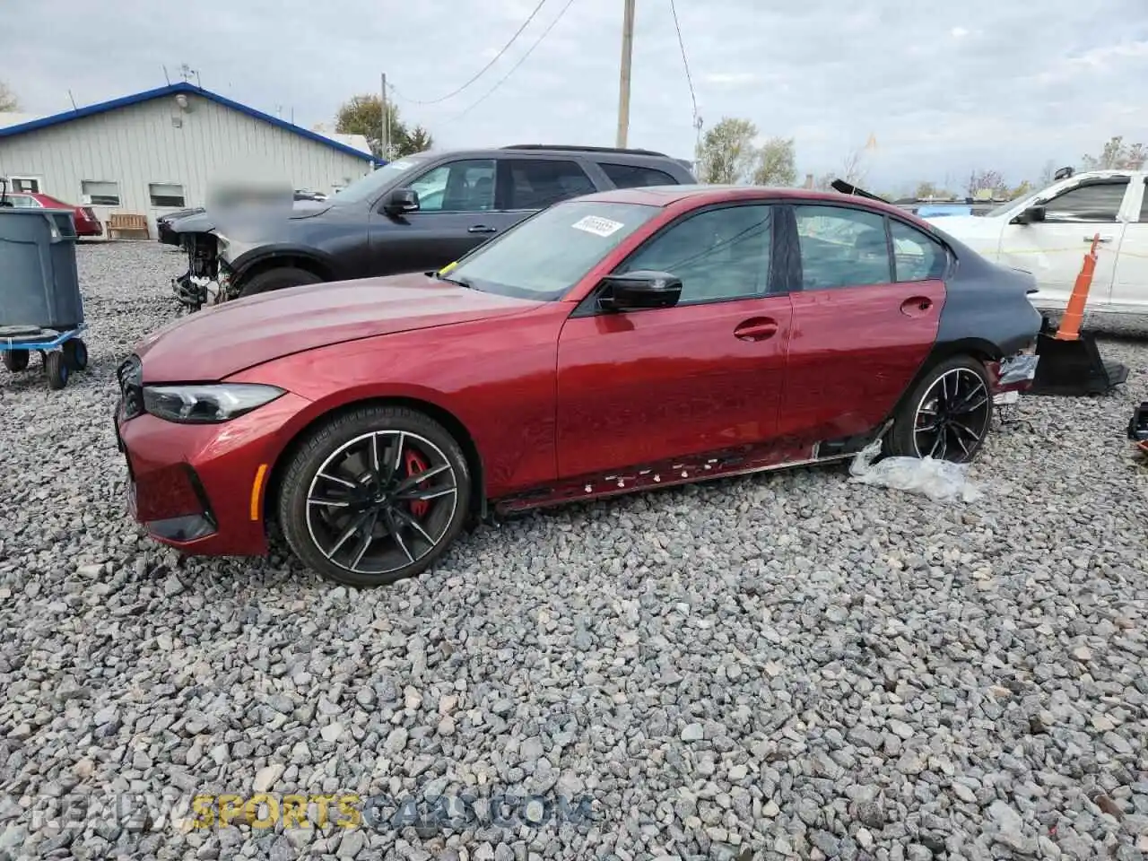1 Фотография поврежденного автомобиля 3MW69FT09S8F02834 BMW M3 2025