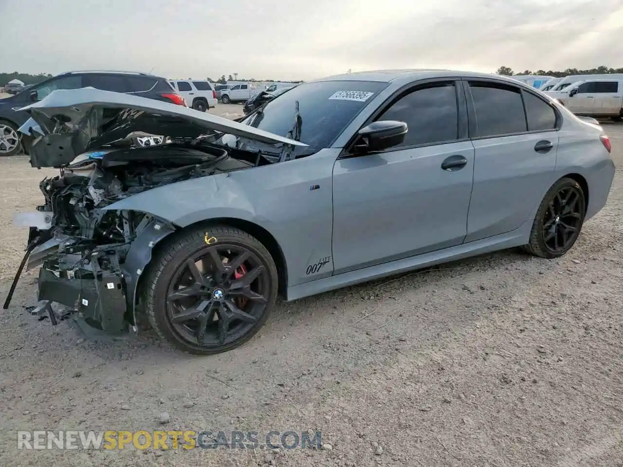 1 Photograph of a damaged car 3MW69FT09S8F23988 BMW M3 2025