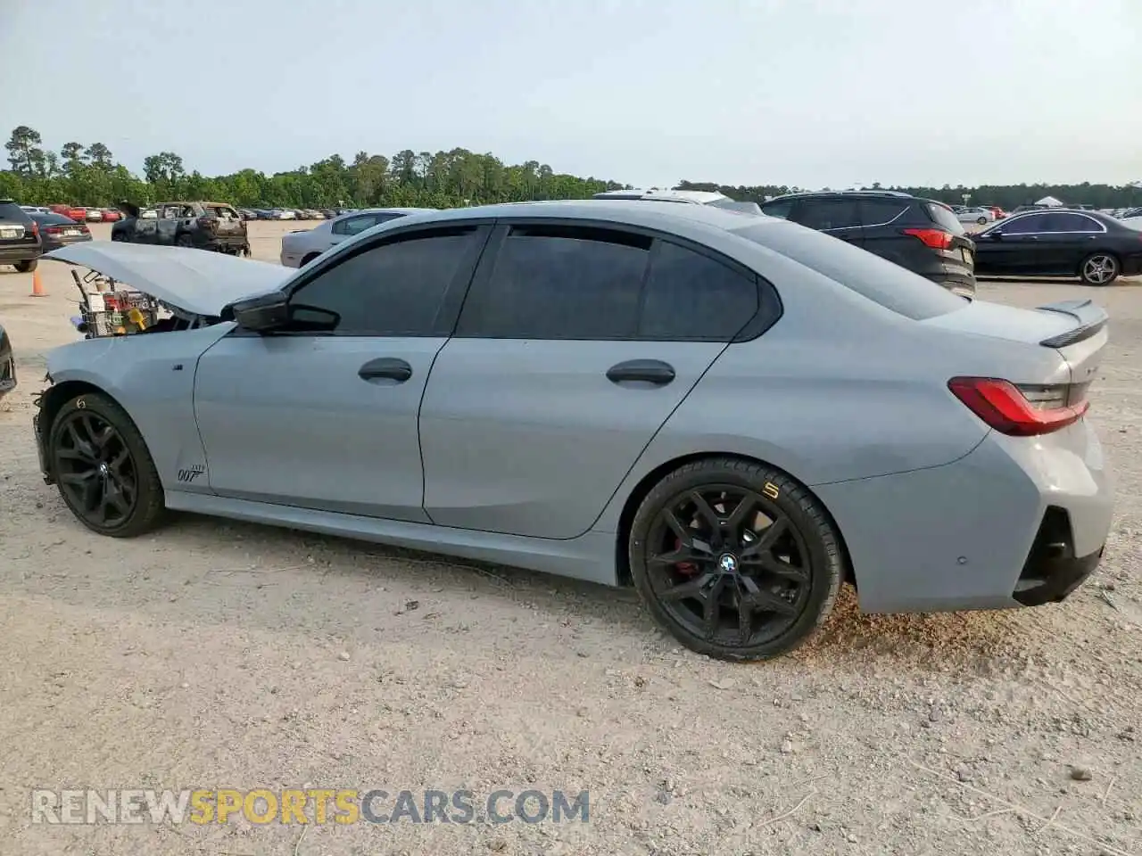 2 Photograph of a damaged car 3MW69FT09S8F23988 BMW M3 2025
