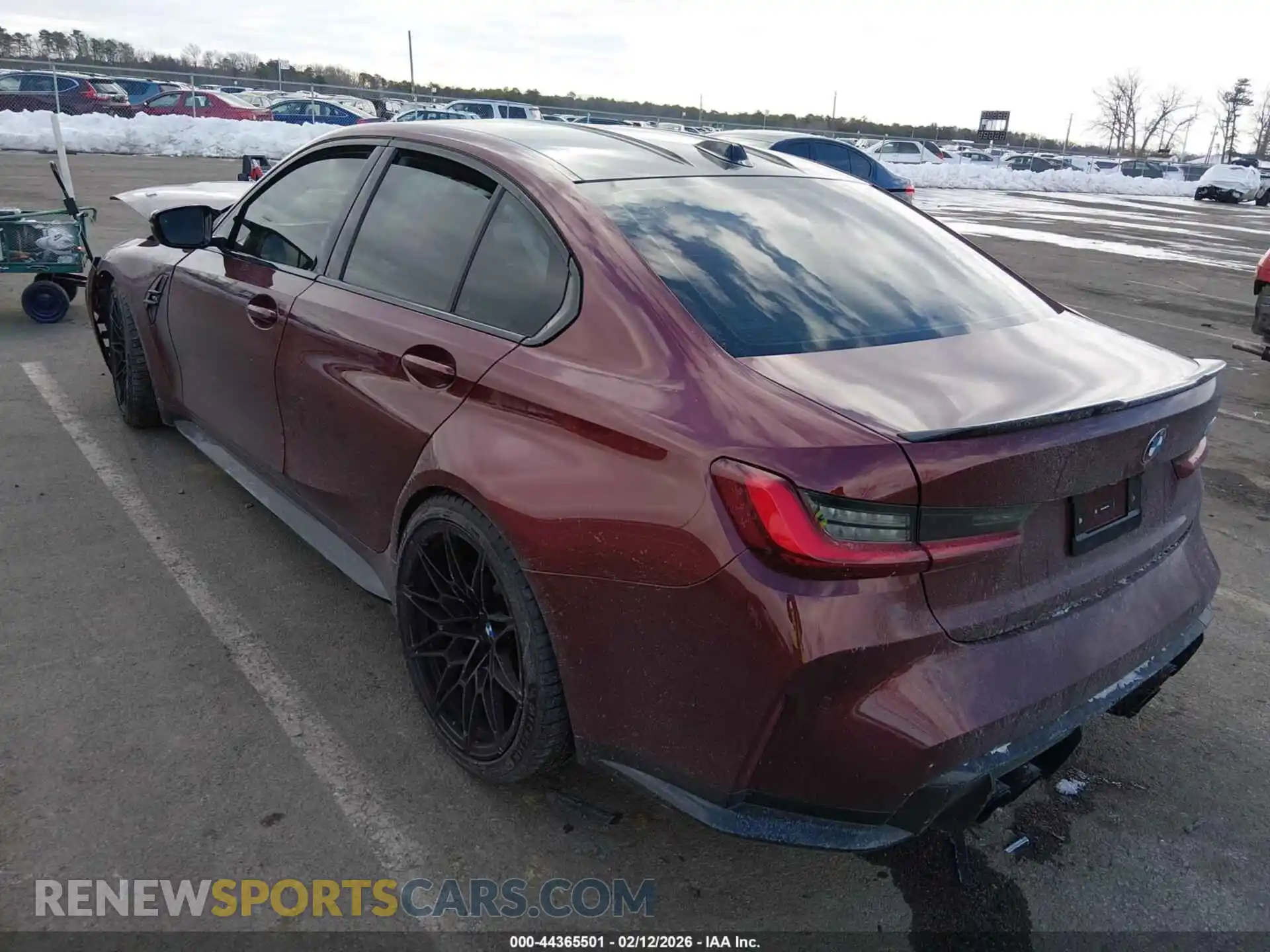 3 Photograph of a damaged car WBS13HJ02SFT95915 BMW M3 2025