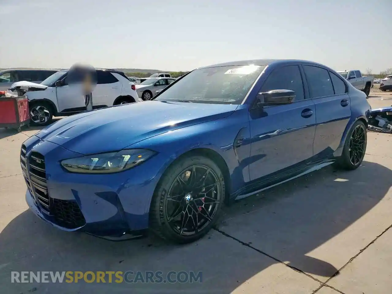 1 Фотография поврежденного автомобиля WBS23HJ05SFU04434 BMW M3 2025