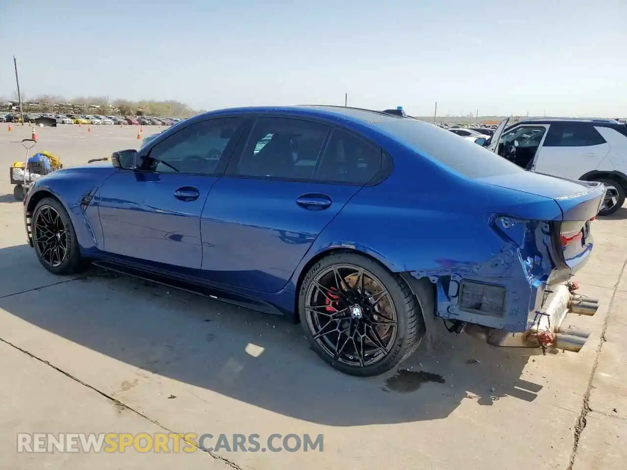 2 Фотография поврежденного автомобиля WBS23HJ05SFU04434 BMW M3 2025