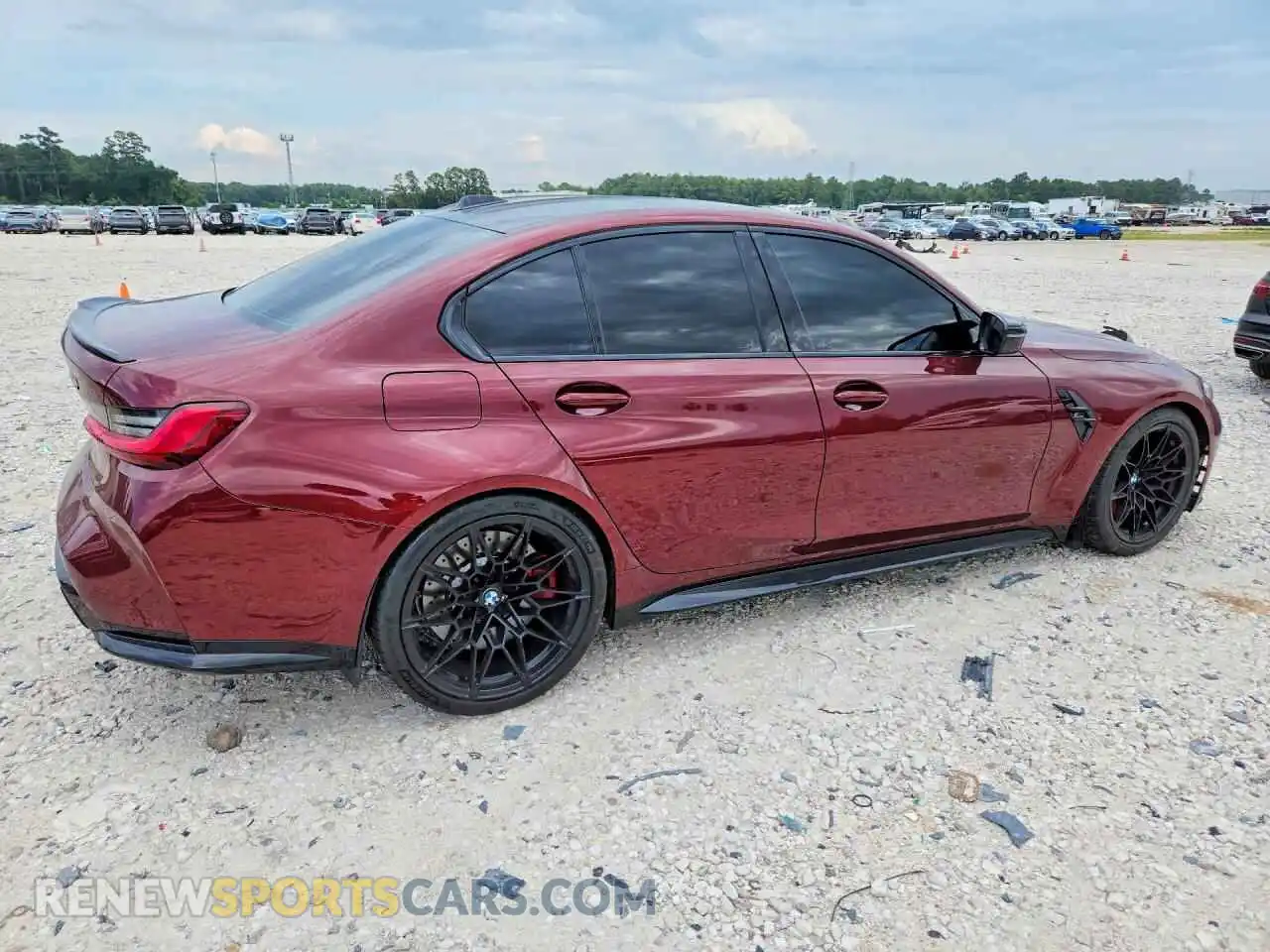 3 Photograph of a damaged car WBS33HJ00SFU60642 BMW M3 2025