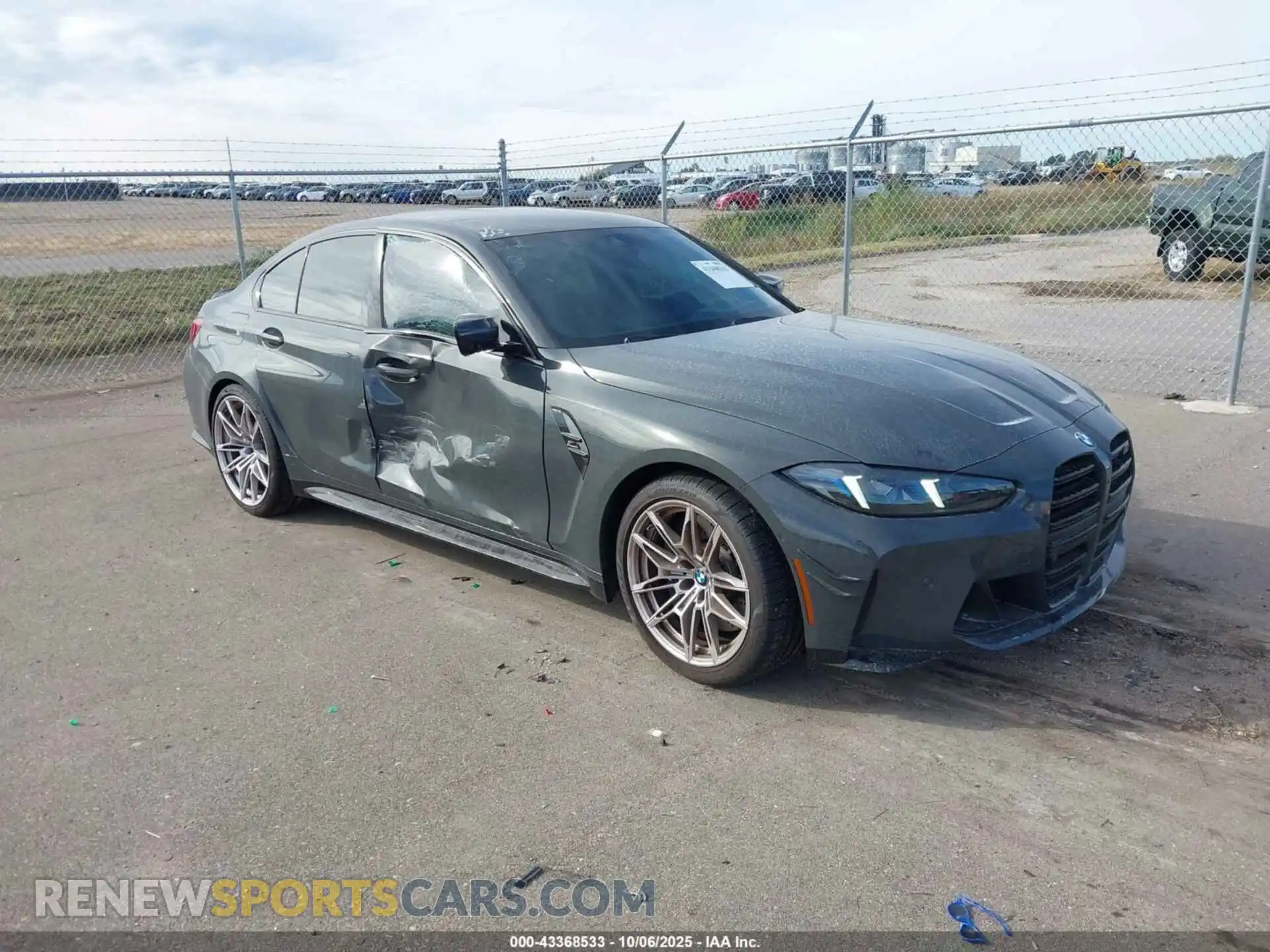 1 Photograph of a damaged car WBS33HJ00SFV45593 BMW M3 2025