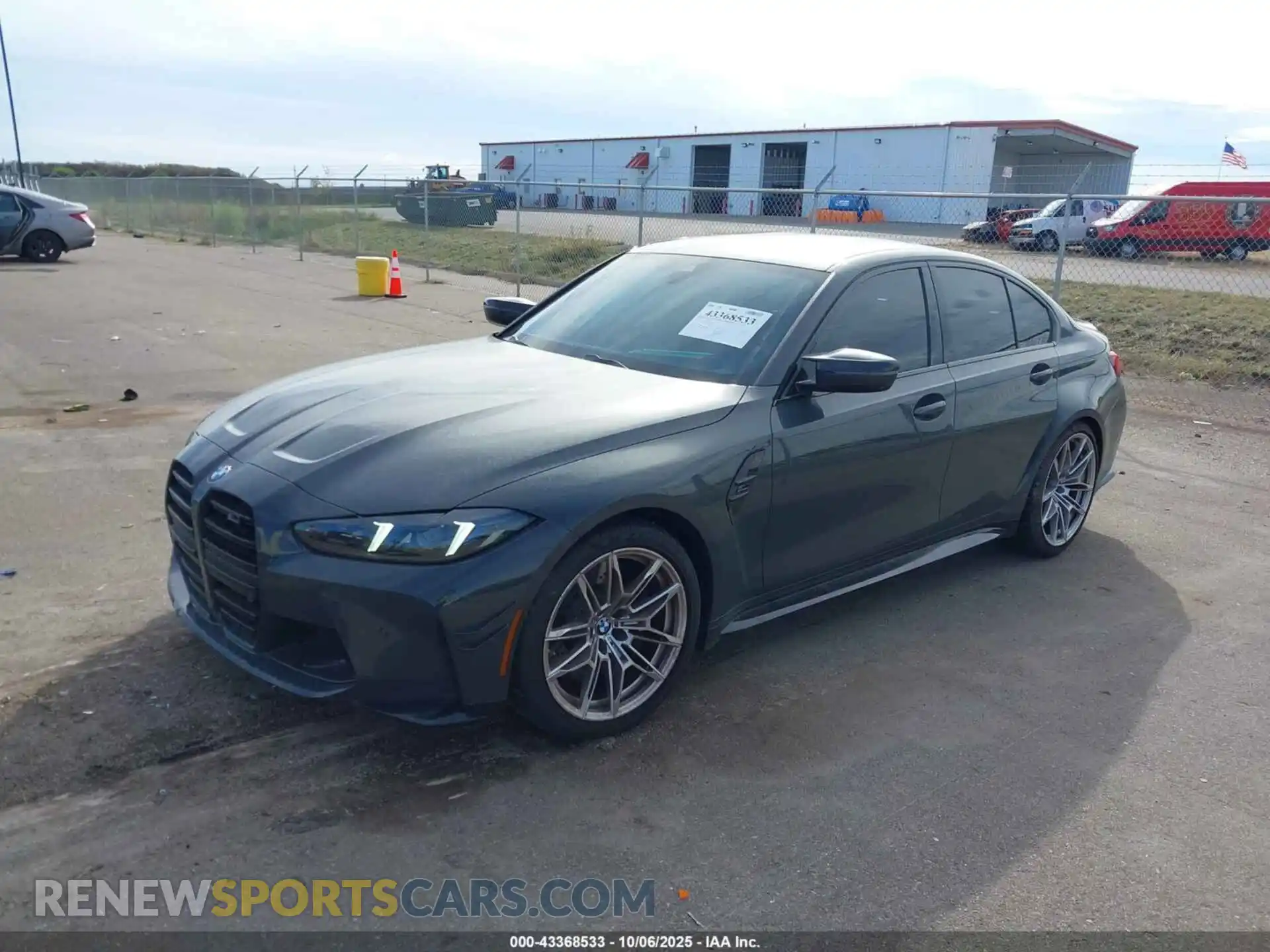 2 Photograph of a damaged car WBS33HJ00SFV45593 BMW M3 2025