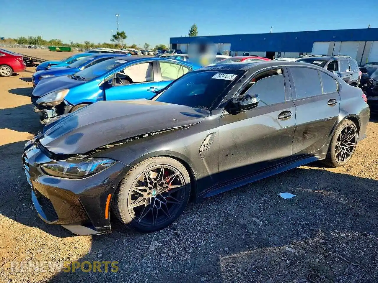 1 Фотография поврежденного автомобиля WBS33HJ01SFV16295 BMW M3 2025