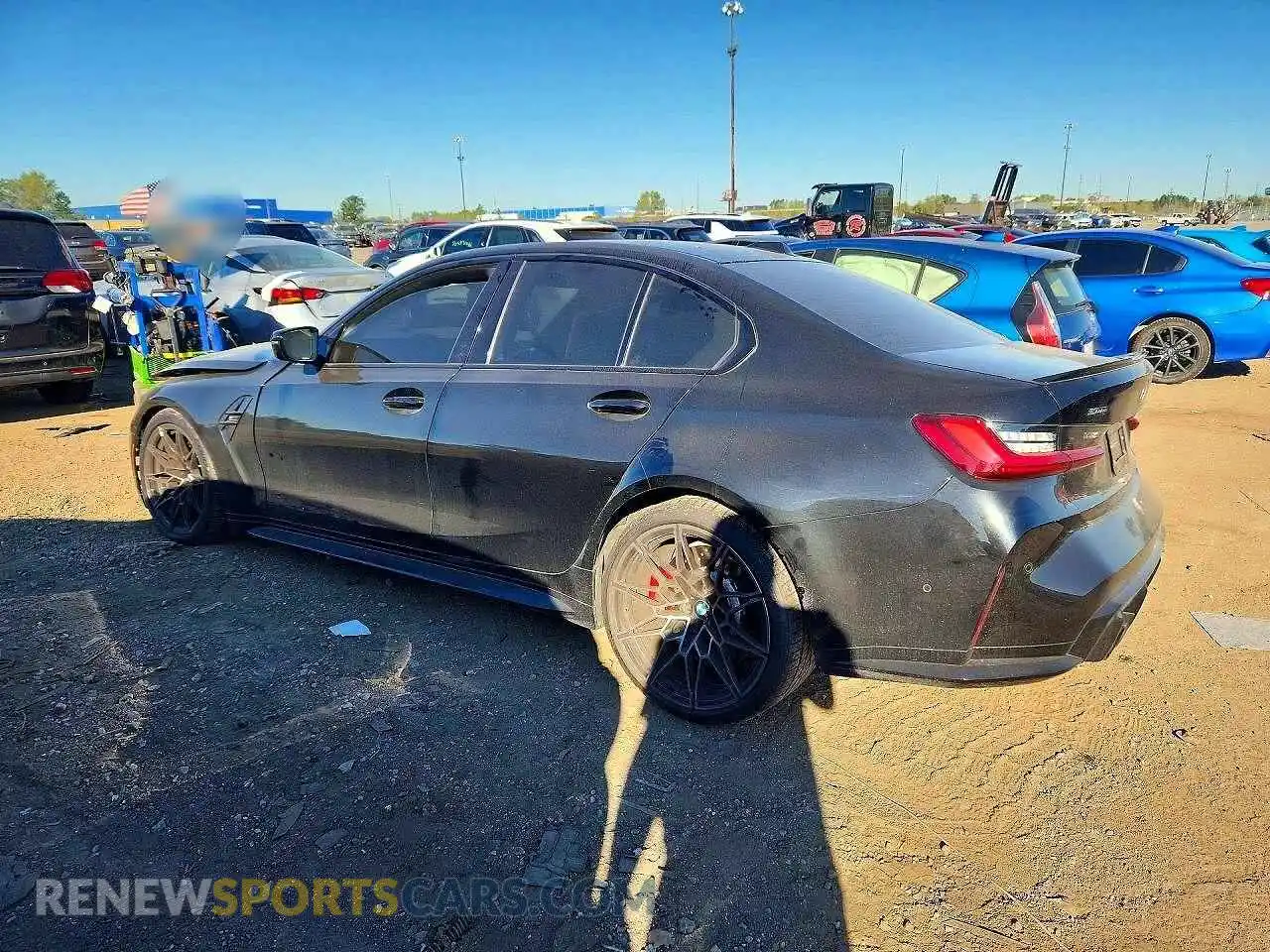2 Фотография поврежденного автомобиля WBS33HJ01SFV16295 BMW M3 2025