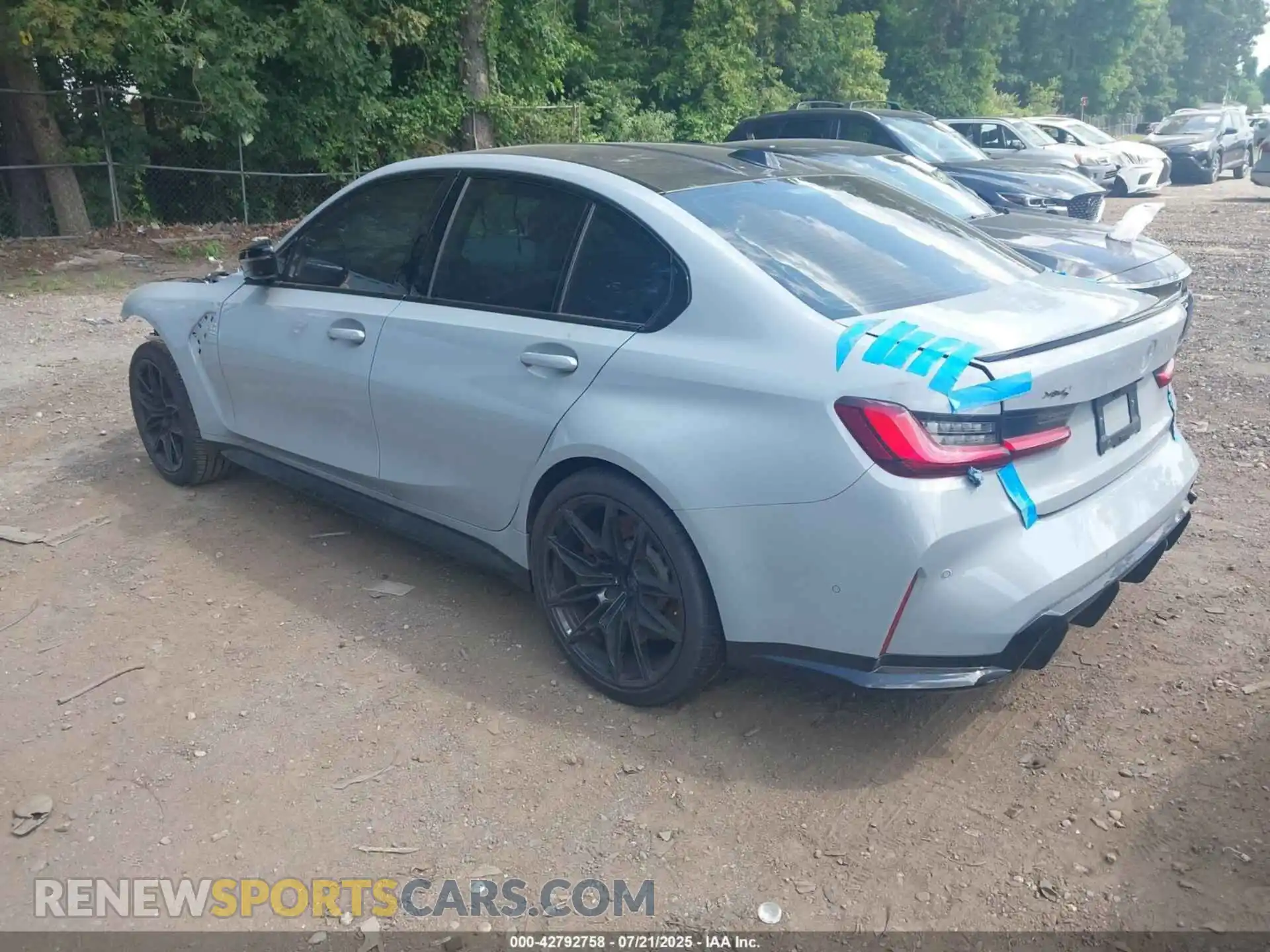 3 Фотография поврежденного автомобиля WBS33HJ02SFT70800 BMW M3 2025