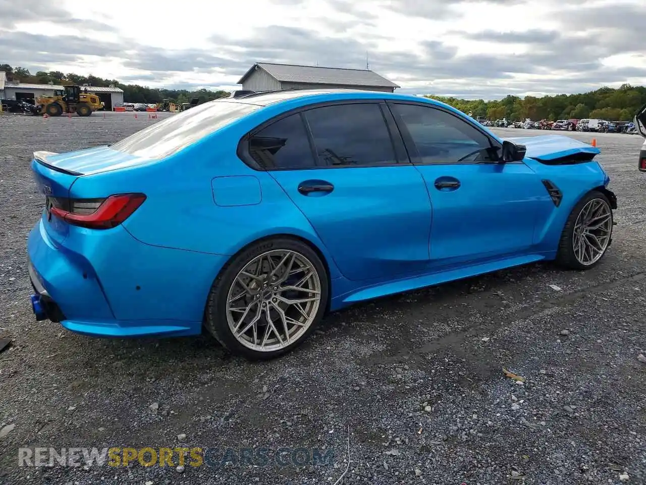 3 Photograph of a damaged car WBS33HJ02SFT95907 BMW M3 2025