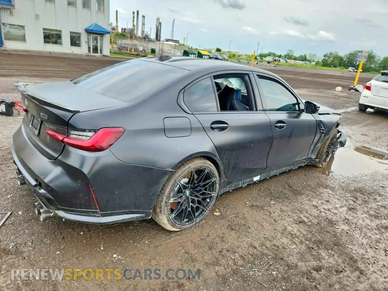 3 Photograph of a damaged car WBS33HJ02SFV08934 BMW M3 2025