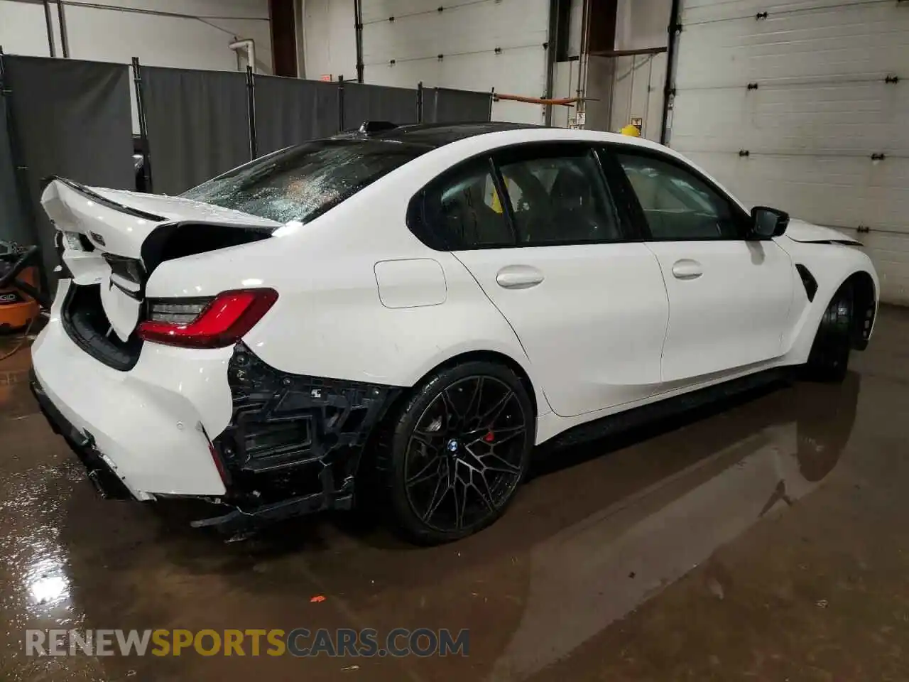 3 Photograph of a damaged car WBS33HJ03SFU35458 BMW M3 2025
