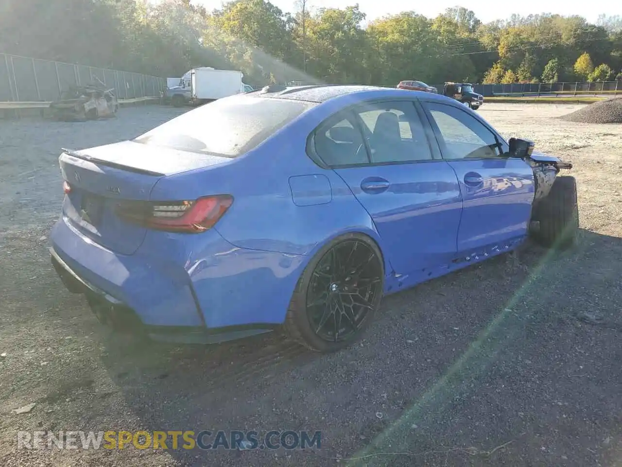 3 Photograph of a damaged car WBS33HJ03SFU84644 BMW M3 2025