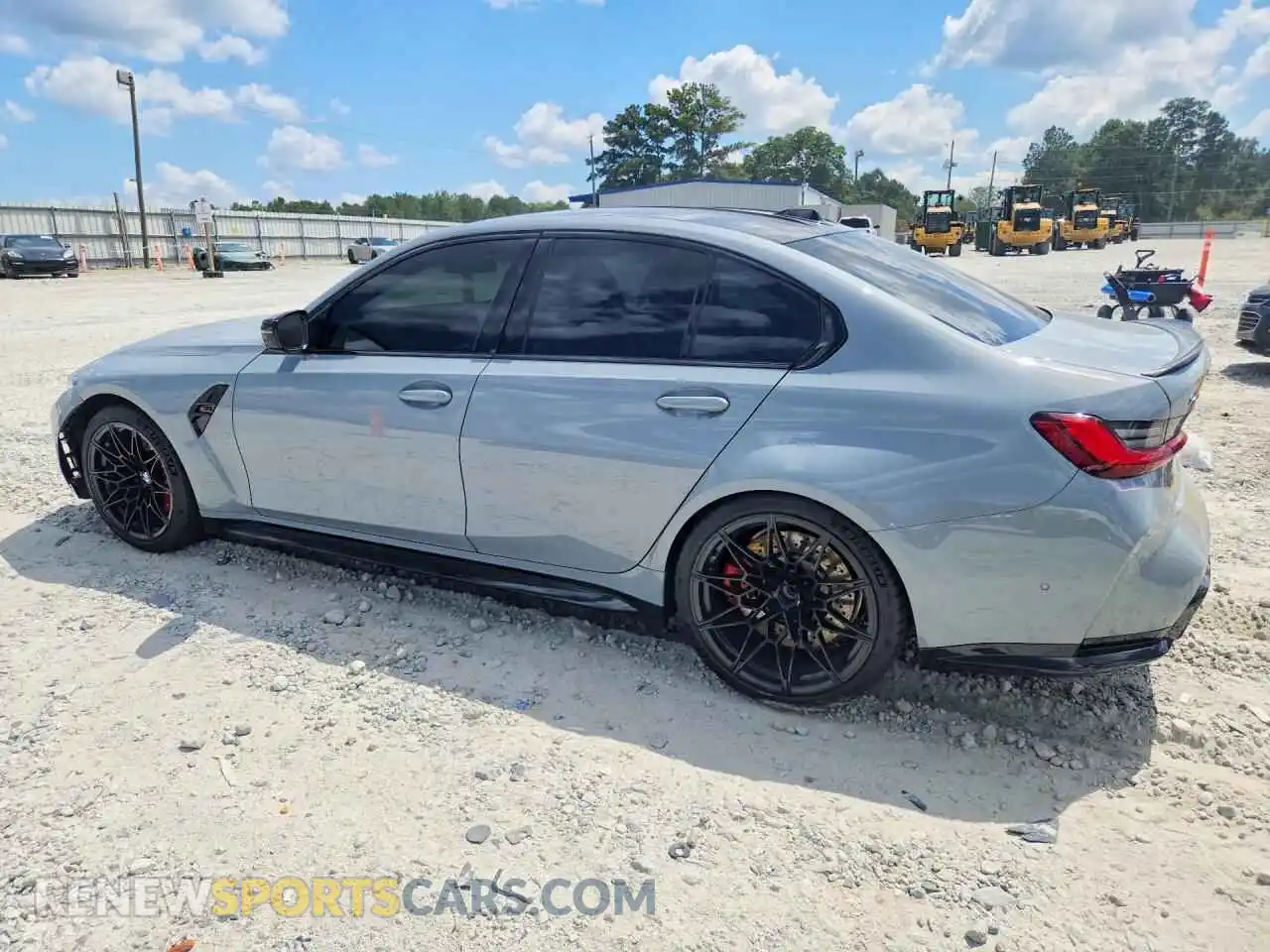 2 Photograph of a damaged car WBS33HJ03SFV26469 BMW M3 2025