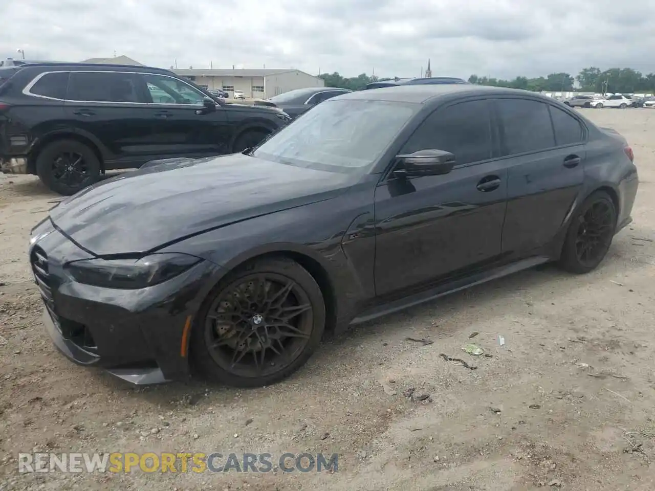 1 Photograph of a damaged car WBS33HJ04SFT86576 BMW M3 2025