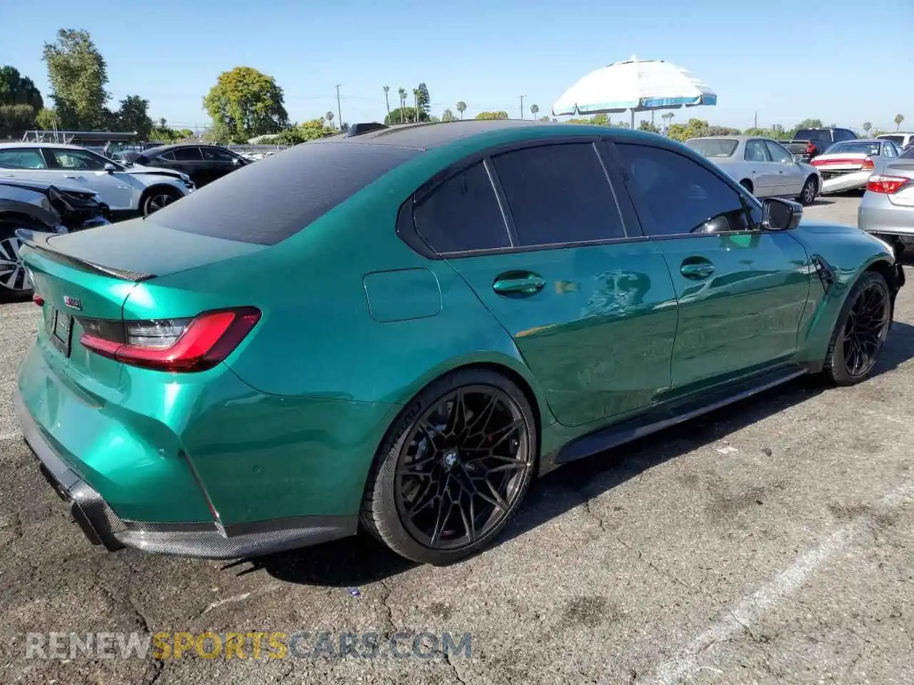 3 Photograph of a damaged car WBS33HJ04SFT90255 BMW M3 2025