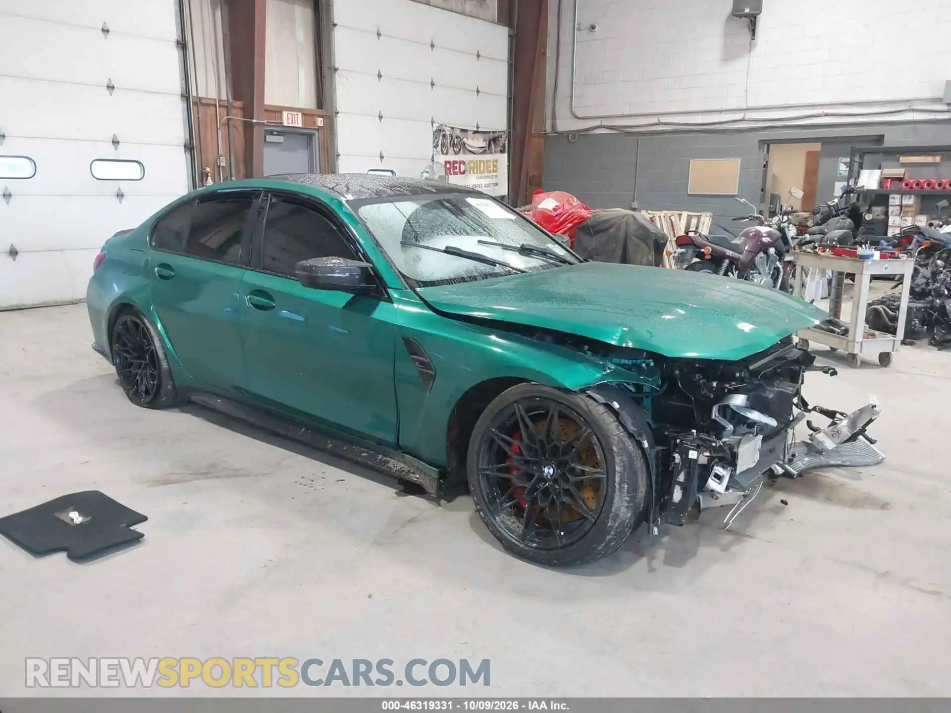 1 Photograph of a damaged car WBS33HJ04SFV39151 BMW M3 2025