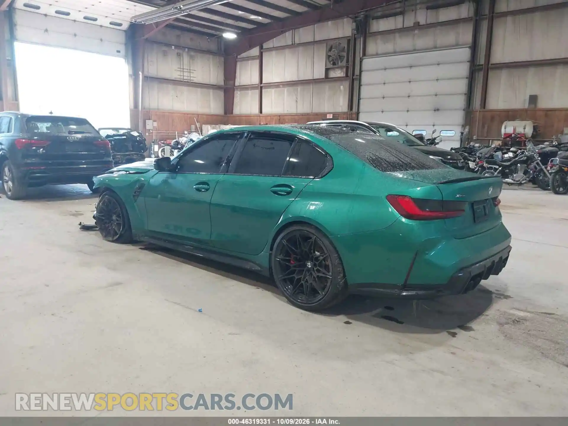 3 Photograph of a damaged car WBS33HJ04SFV39151 BMW M3 2025