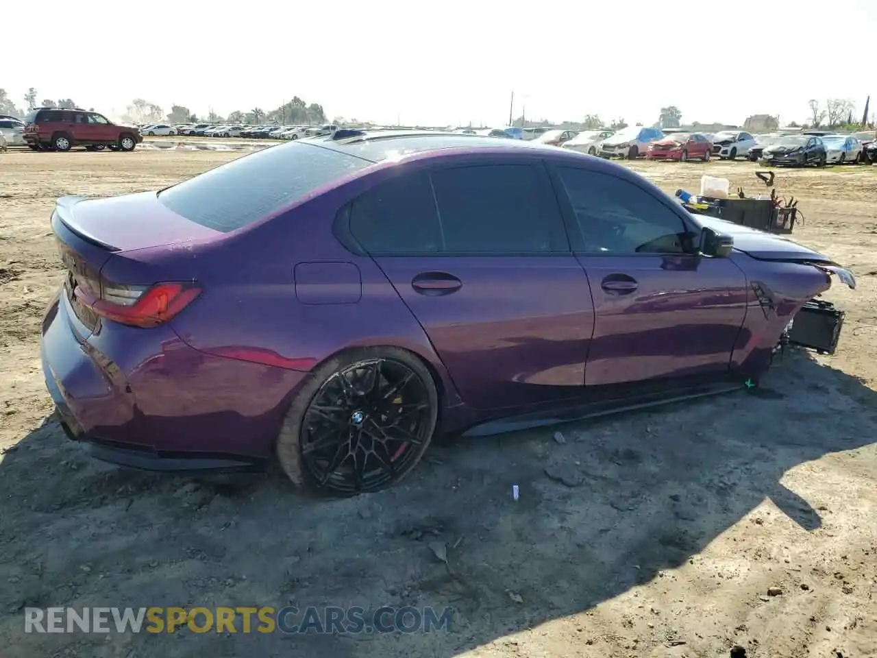 3 Photograph of a damaged car WBS33HJ06SFU21697 BMW M3 2025