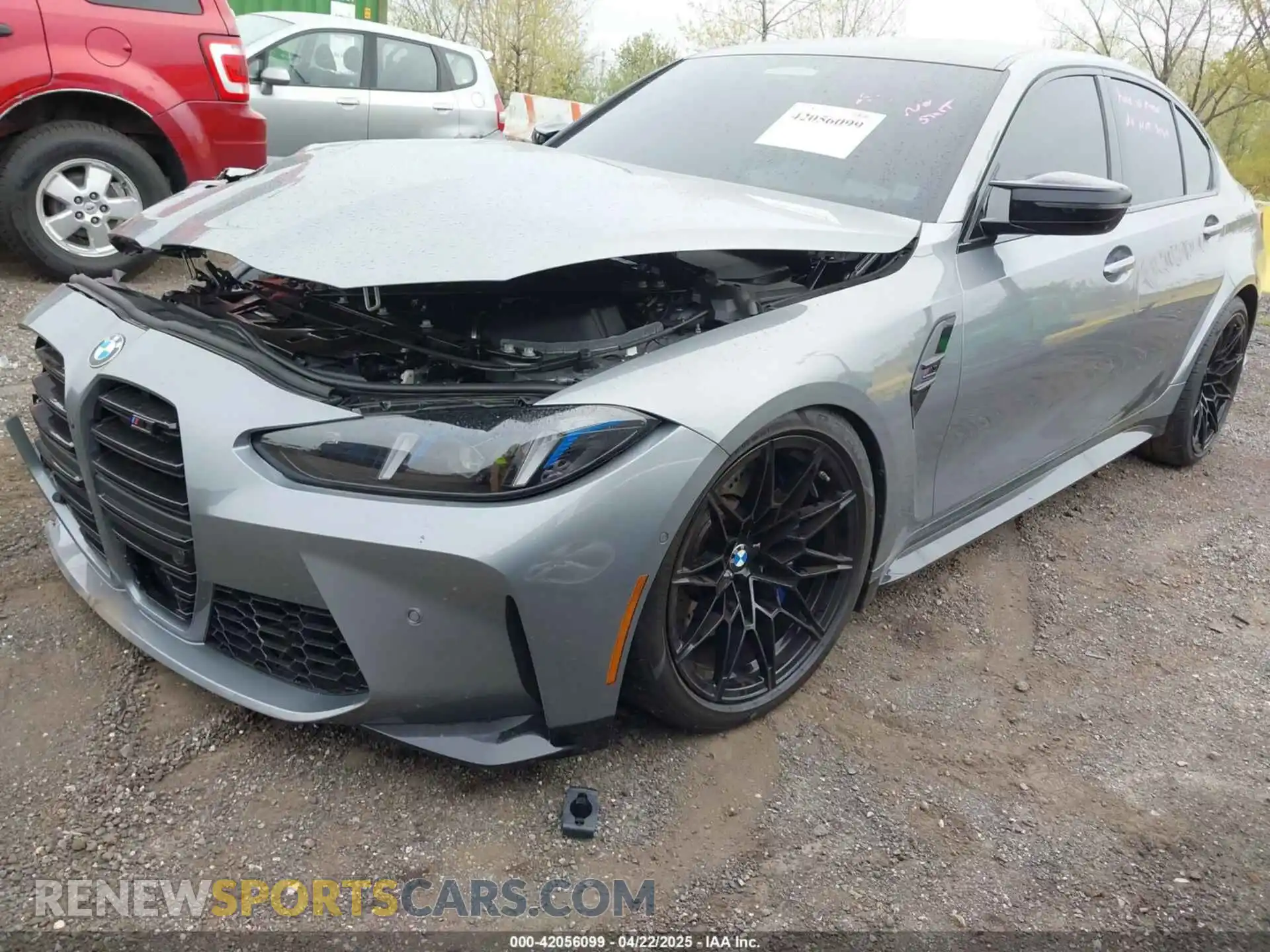 2 Photograph of a damaged car WBS33HJ07SFU09283 BMW M3 2025