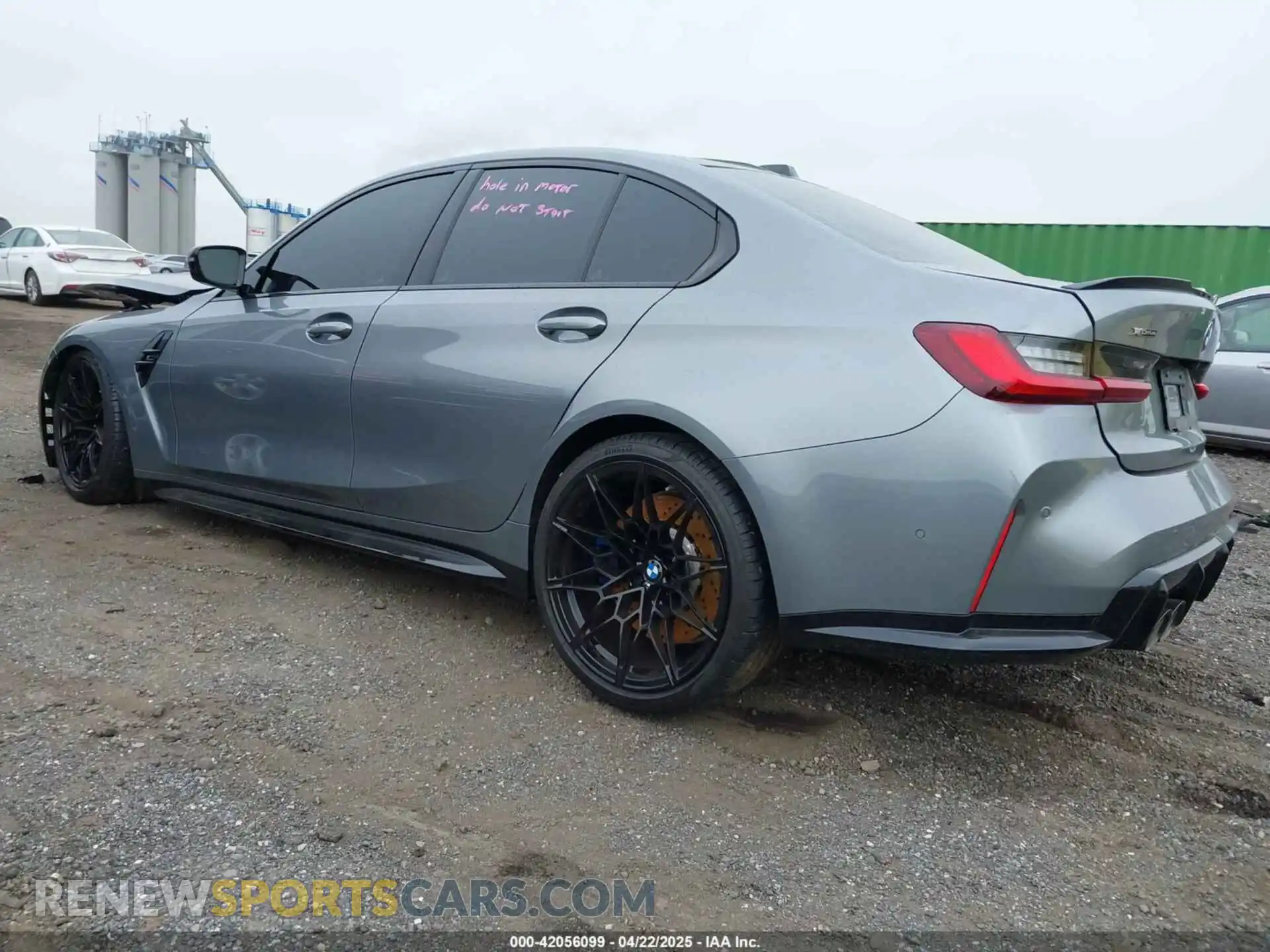 3 Photograph of a damaged car WBS33HJ07SFU09283 BMW M3 2025