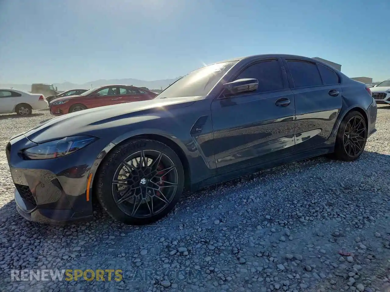 1 Photograph of a damaged car WBS33HJ07SFU58774 BMW M3 2025