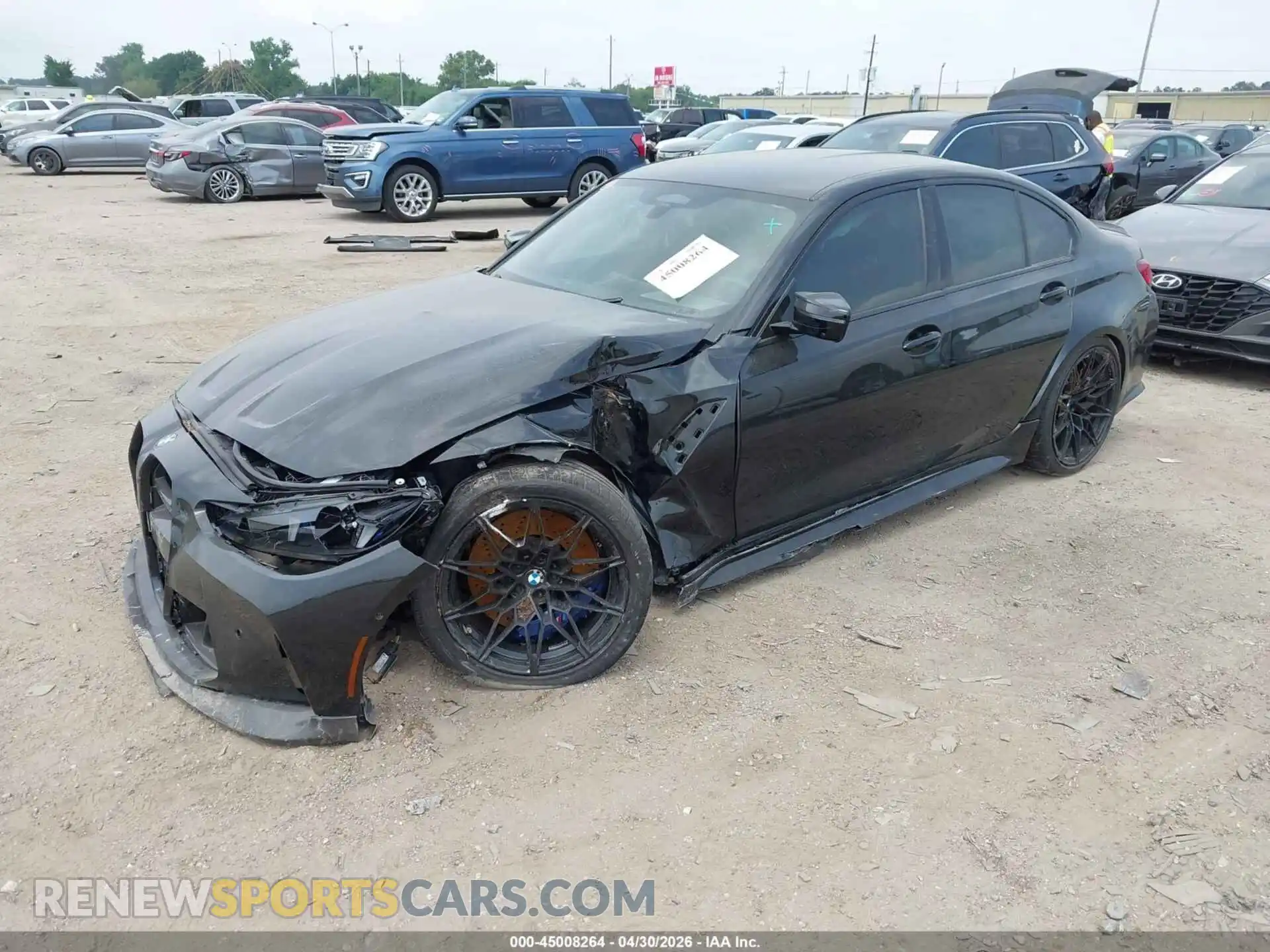 2 Photograph of a damaged car WBS33HJ07SFV31822 BMW M3 2025