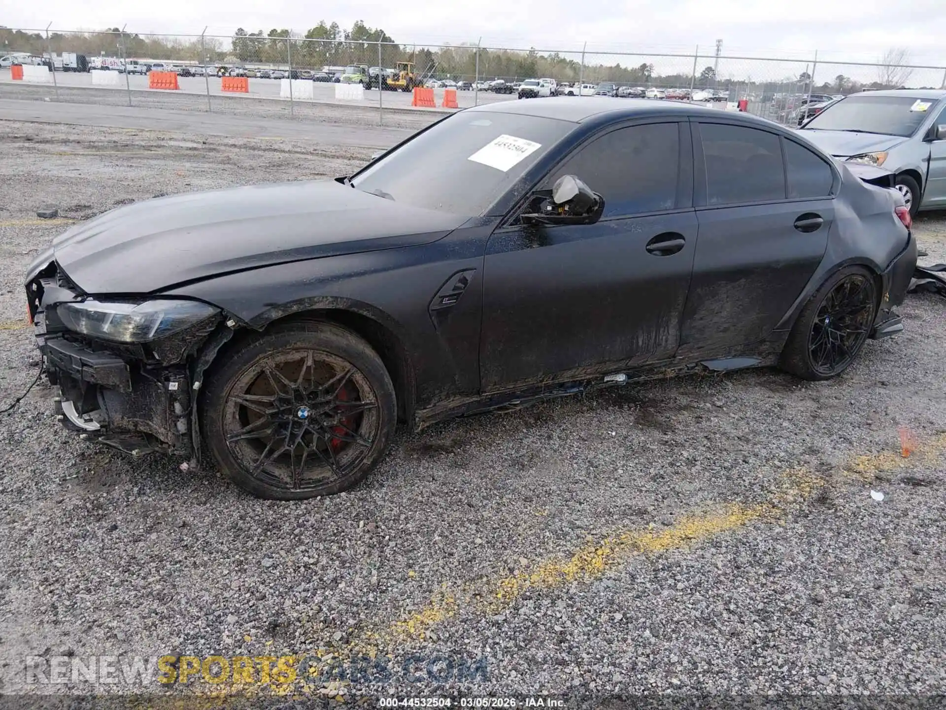 2 Photograph of a damaged car WBS33HJ09SFU46819 BMW M3 2025
