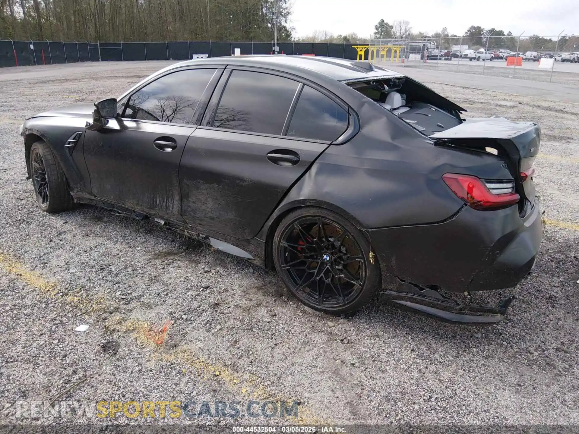 3 Photograph of a damaged car WBS33HJ09SFU46819 BMW M3 2025