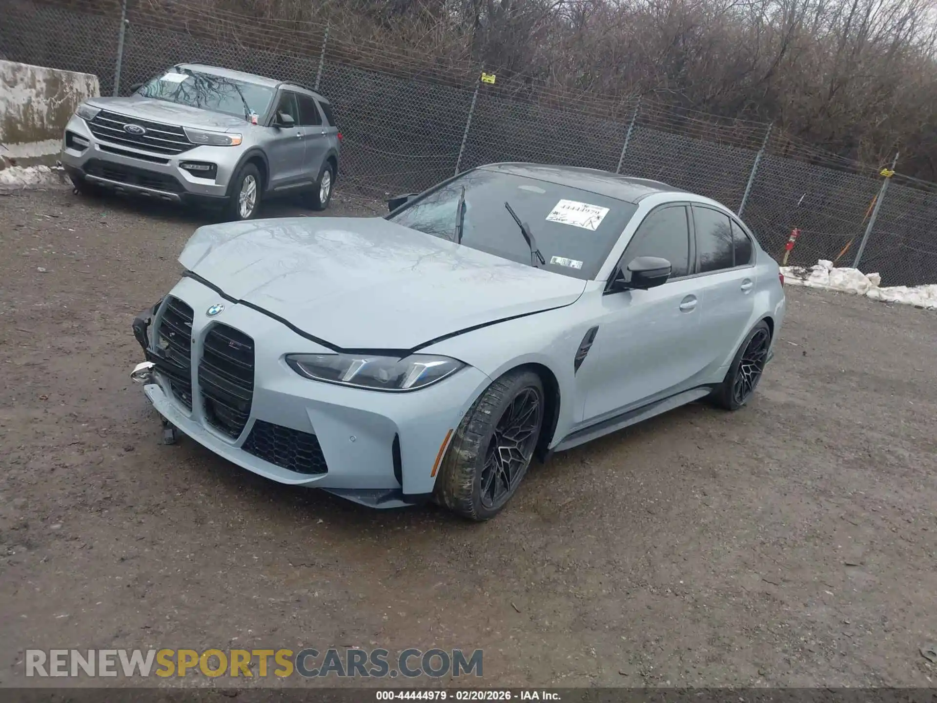 2 Photograph of a damaged car WBS33HJ09SFV18649 BMW M3 2025