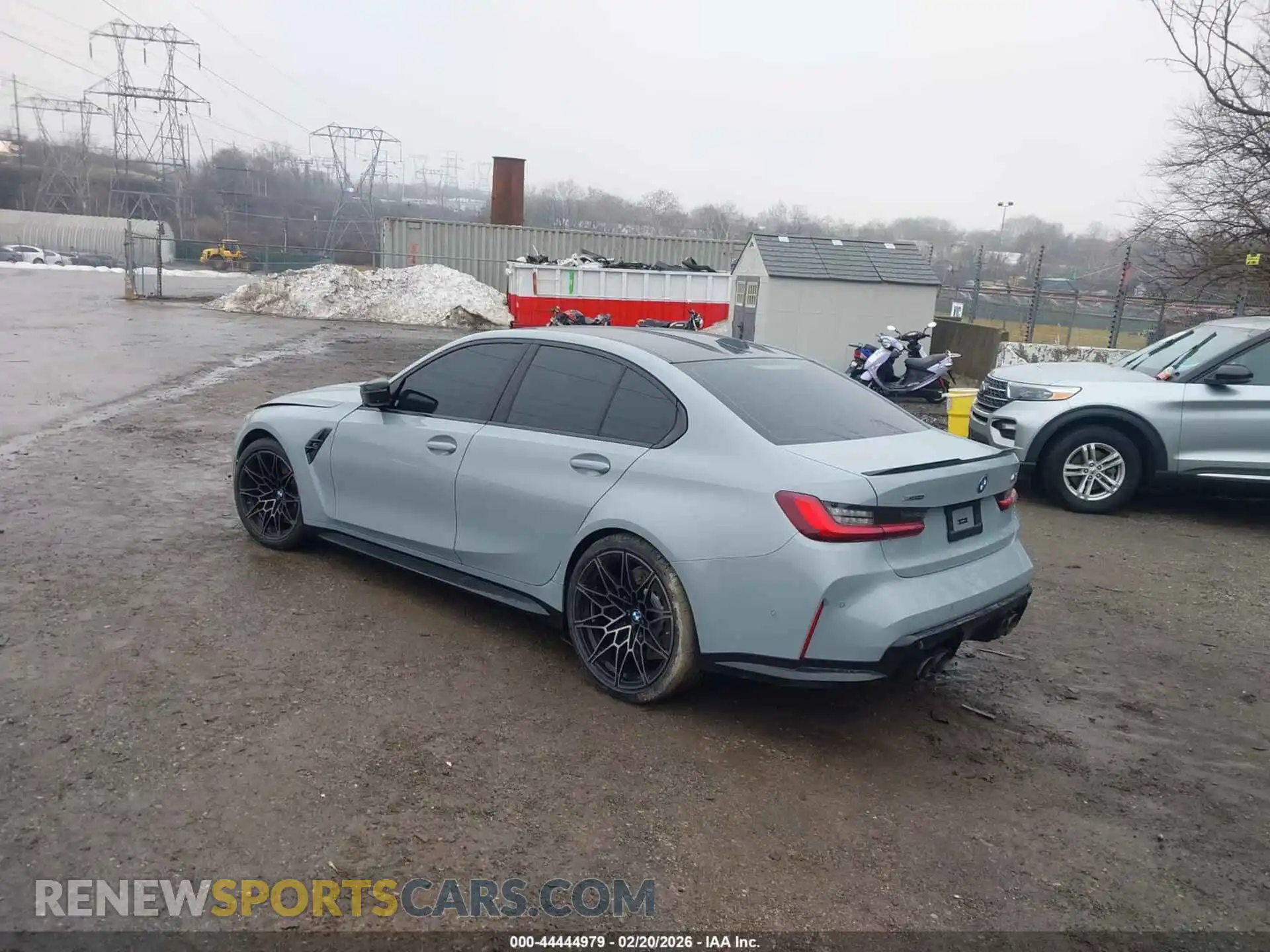 3 Photograph of a damaged car WBS33HJ09SFV18649 BMW M3 2025