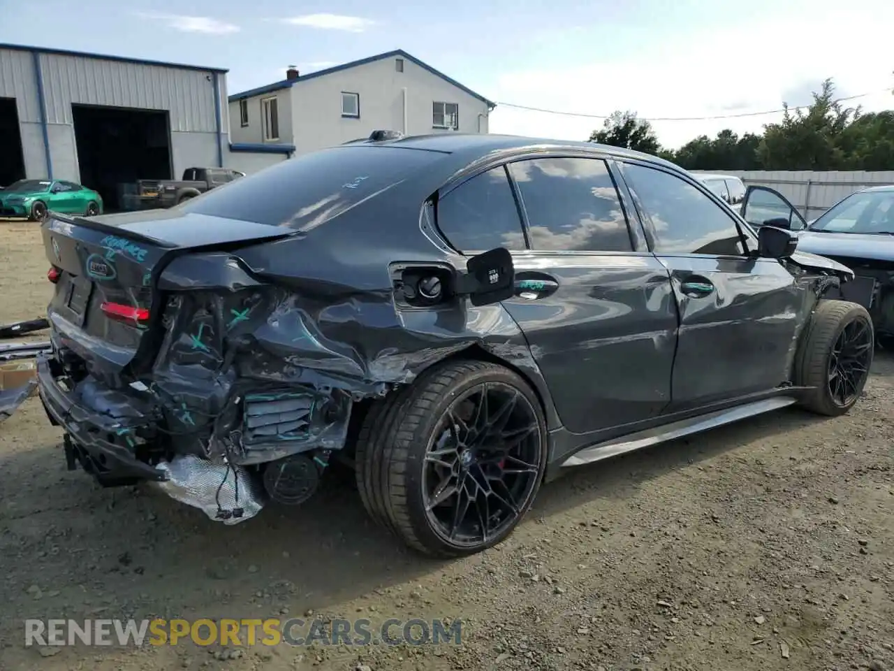 3 Photograph of a damaged car WBS33HJ0XSFT90597 BMW M3 2025