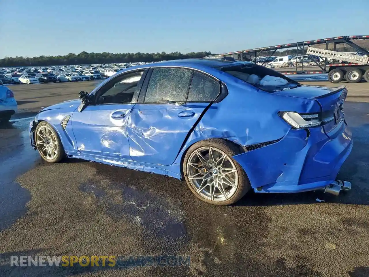2 Фотография поврежденного автомобиля WBS33HJ0XSFU27812 BMW M3 2025
