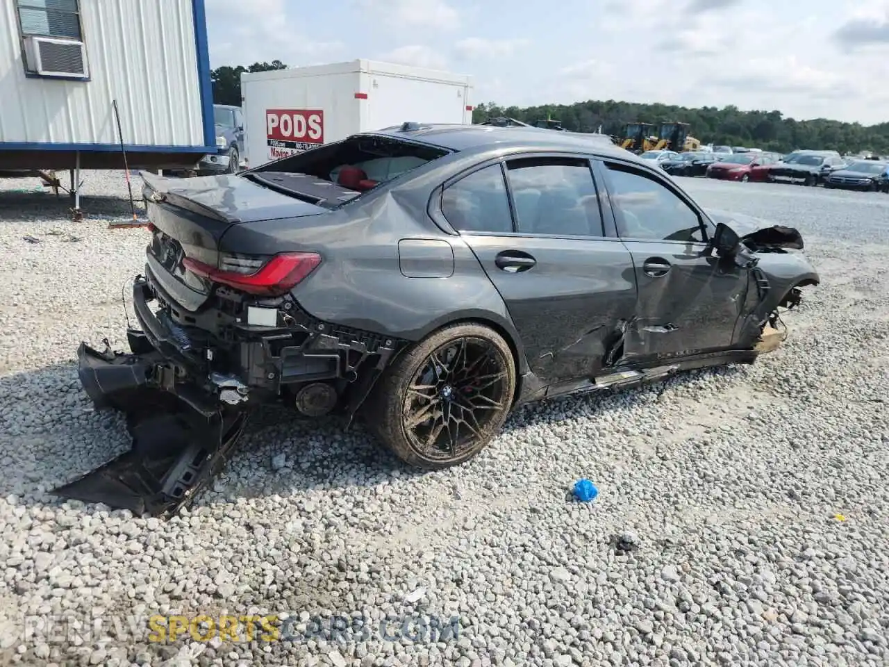 3 Photograph of a damaged car WBS33HJ0XSFU46568 BMW M3 2025