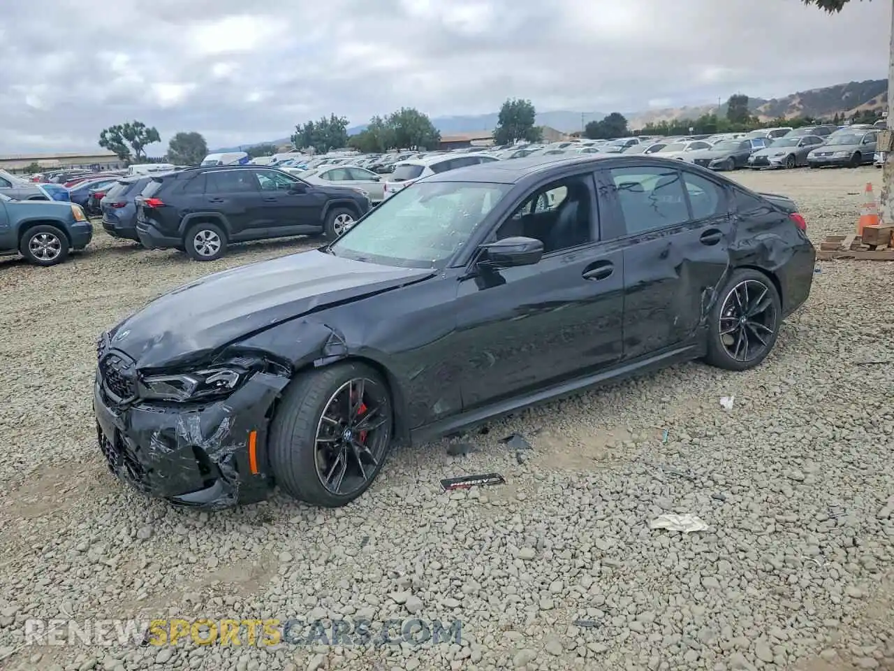 1 Photograph of a damaged car WBA53FT00TFW57648 BMW M3 2026
