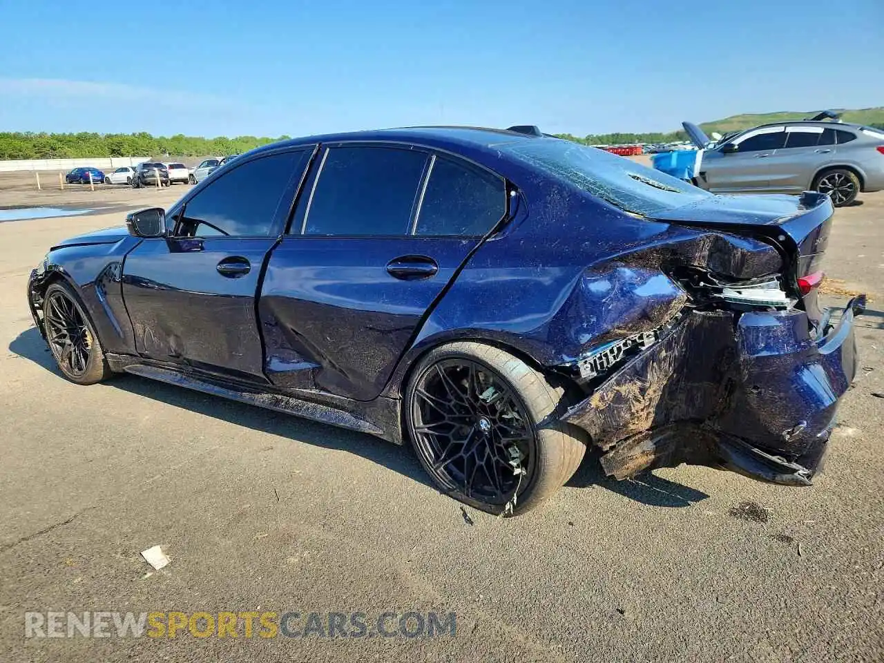 2 Фотография поврежденного автомобиля WBS33HJ04TFV82048 BMW M3 2026