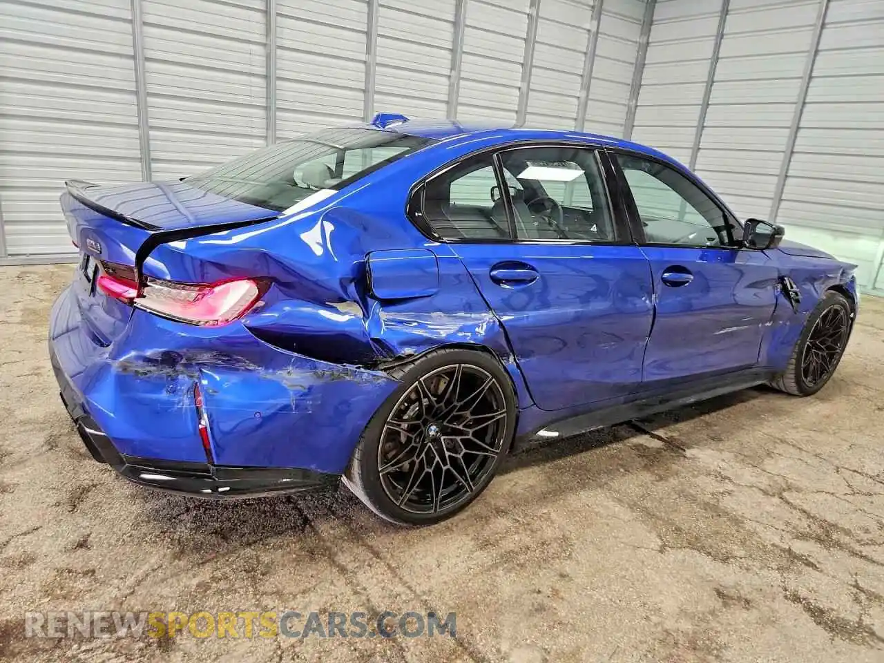 3 Photograph of a damaged car WBS33HJ01VFX28473 BMW M3 2027