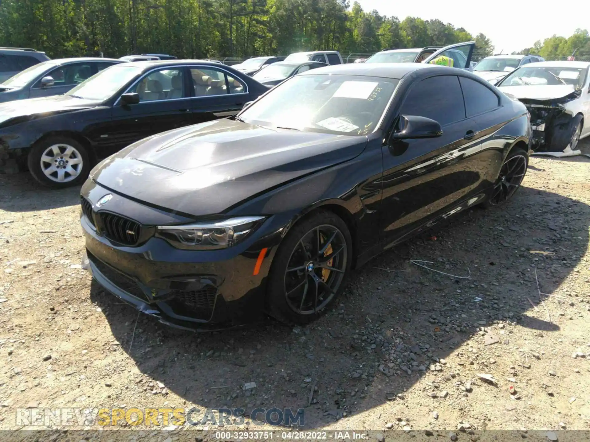 2 fotografías del automóvil dañado WBS3S7C5XKAC09648 BMW M4 2019