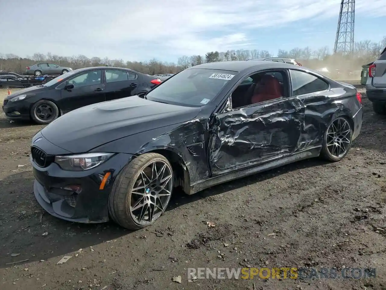 1 Photograph of a damaged car WBS4Y9C51KAH82937 BMW M4 2019