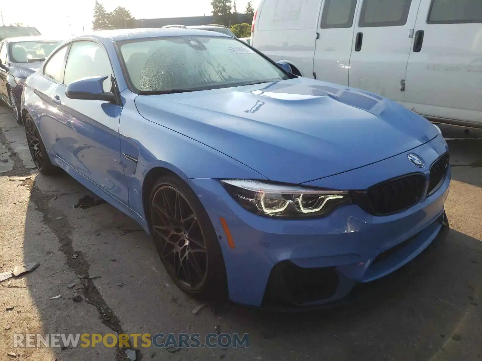 1 Photograph of a damaged car WBS4Y9C53KAG67109 BMW M4 2019