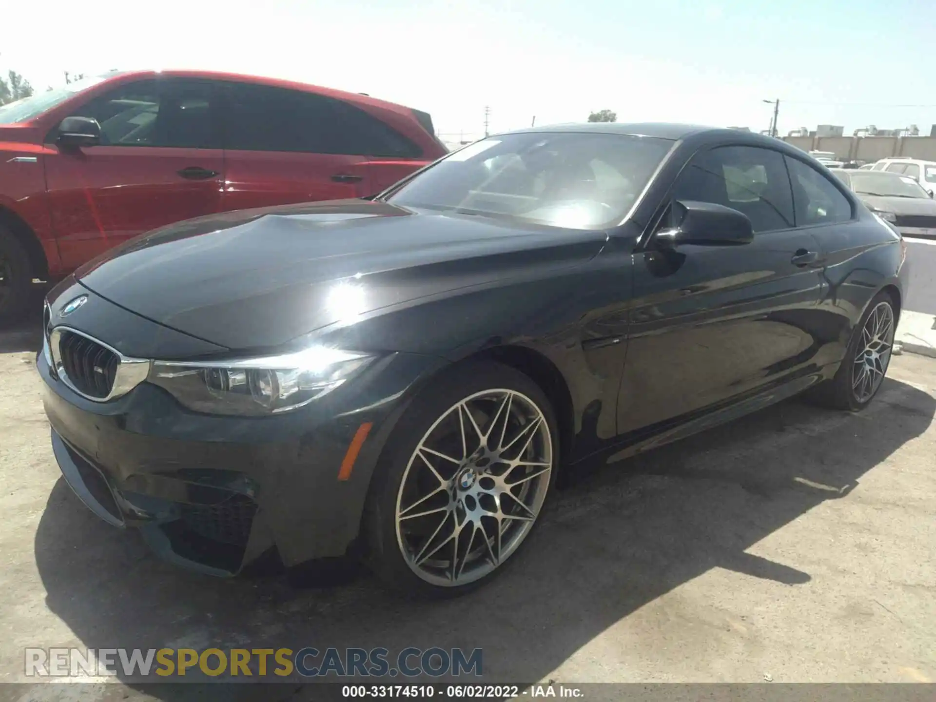 2 Photograph of a damaged car WBS4Y9C55KAG67340 BMW M4 2019