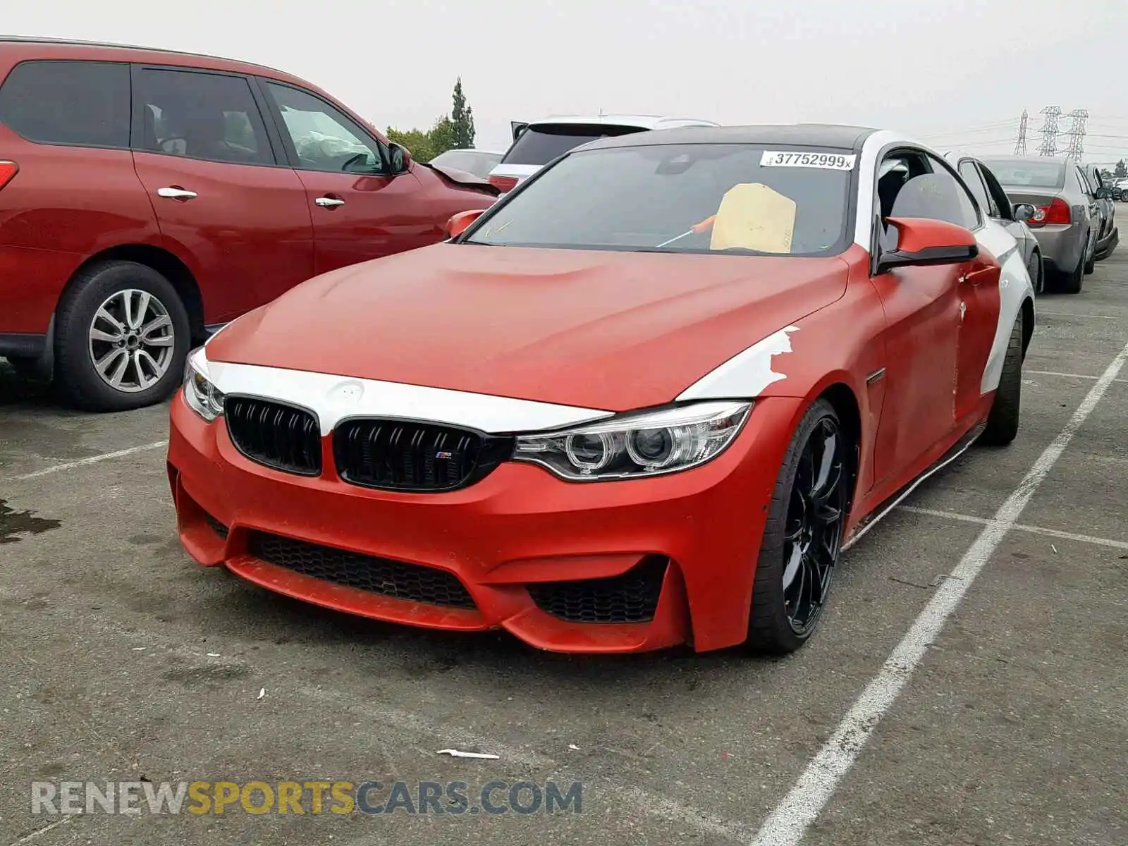 2 Photograph of a damaged car WBS4Y9C55KAG67404 BMW M4 2019